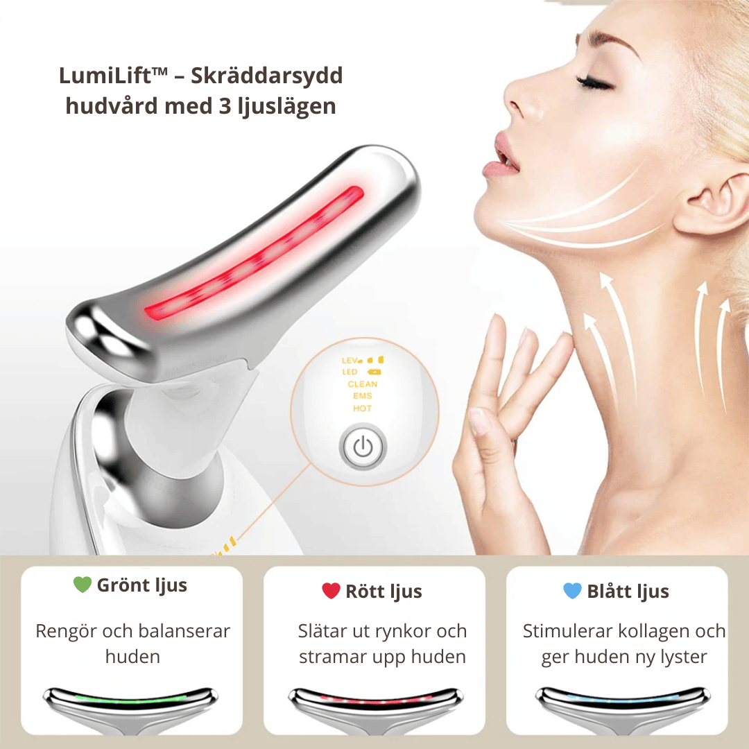 LumiLift ™ 3 -i-1 LED Ansiktsskulptör