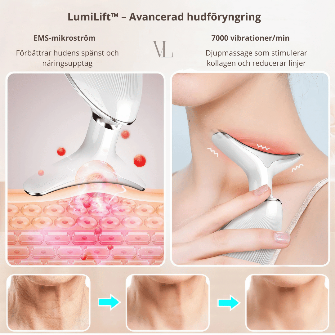 LumiLift ™ 3 -i-1 LED Ansiktsskulptör